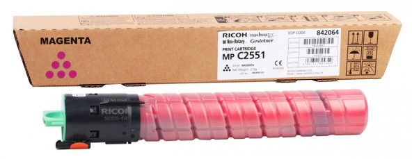 Ricoh MP-C 2051  2551 Orjinal Kırmızı Toner