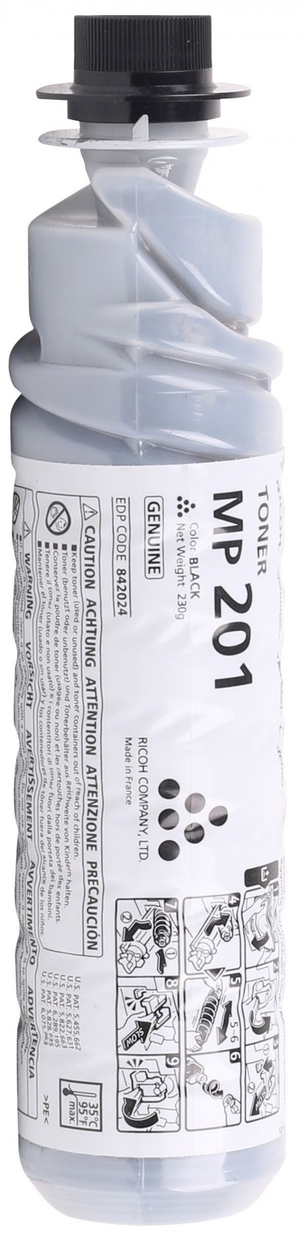 Ricoh 1270D  MP 201 Orijinal Toner 1515 MP 160 MP 161 MP 171 SP 207