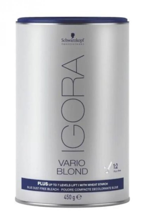 Schwarzkopf Igora Vario Blond Plus Toz Açıcı Mavi 450 gr