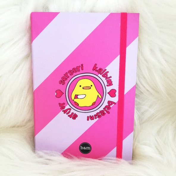 Serseri Kalbim Belasını Arıyor Lastikli Defter
