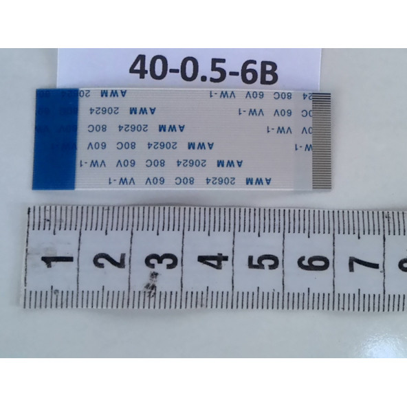 Casper Via L8 Awm 20624 80C 60V Vw-1 Flex Kablo 40Pin 40-0.5-6B - Resim 2