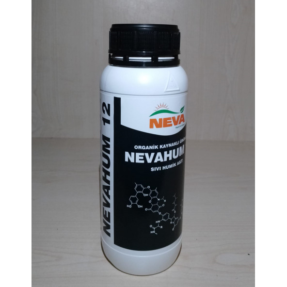 Nevahum12 Sıvı Humik Asit Organik Toprak Düzenleyici 1 Litre - 2