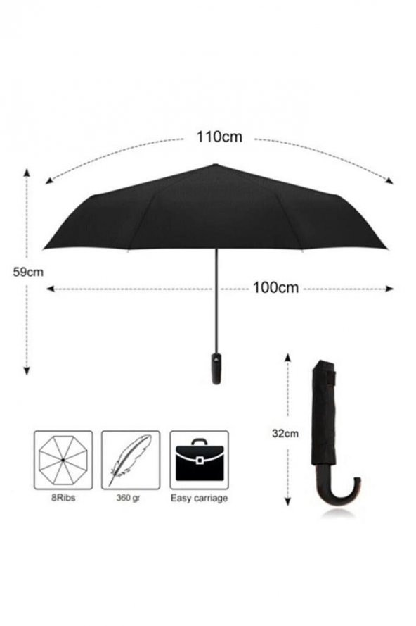 Baston Sap Şemsiye - 5