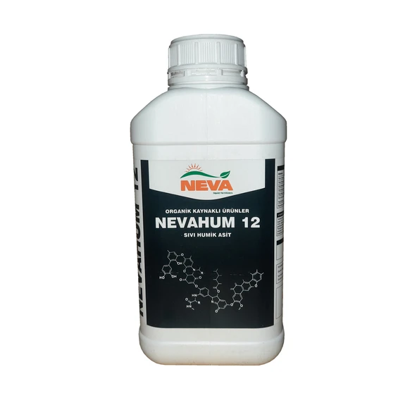 Nevahum12 Sıvı Humik Asit Organik Toprak Düzenleyici 5 Litre