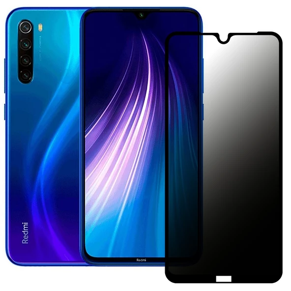 Xiaomi Redmi Note 8 Hayalet Privacy Gizli Seramik Mat Ekran Koruyucu