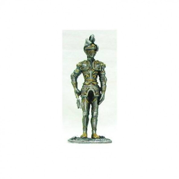 WISE Veronese Serisi-Wise Kurşun Asker-WISE METAL ŞÖVALYE BİBLO-11 CM. - 1