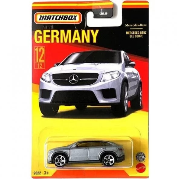 Matchbox Best Of Germany Mercedes Benz Gle Coupe HFH55