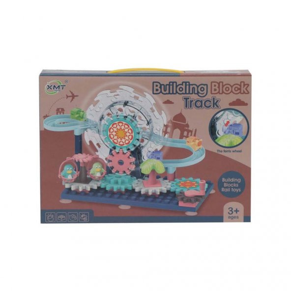 Birlik Oyuncak Dönme Dolap Lunapark Blok Oyun Seti - 2