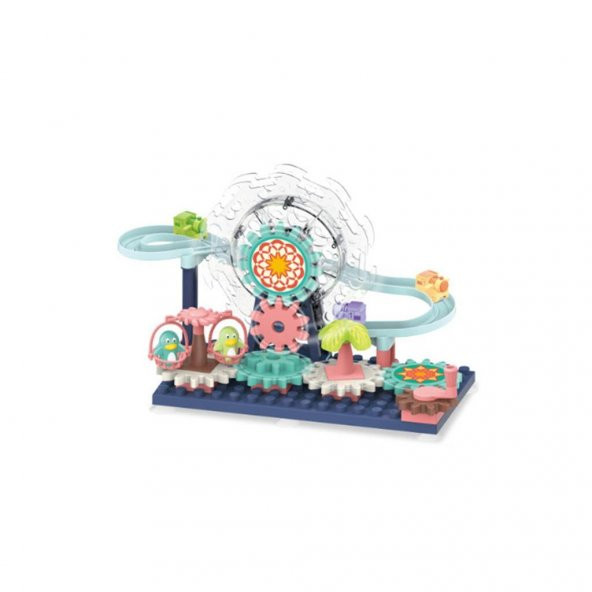 Birlik Oyuncak Dönme Dolap Lunapark Blok Oyun Seti - 3