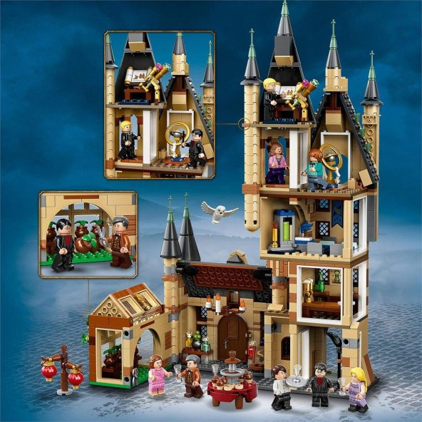 Orjinal Lego Harry Potter Hogwarts Astronomi Kulesi Yapım Seti Lego Harry Potter Serisi 75969 - Resim 2