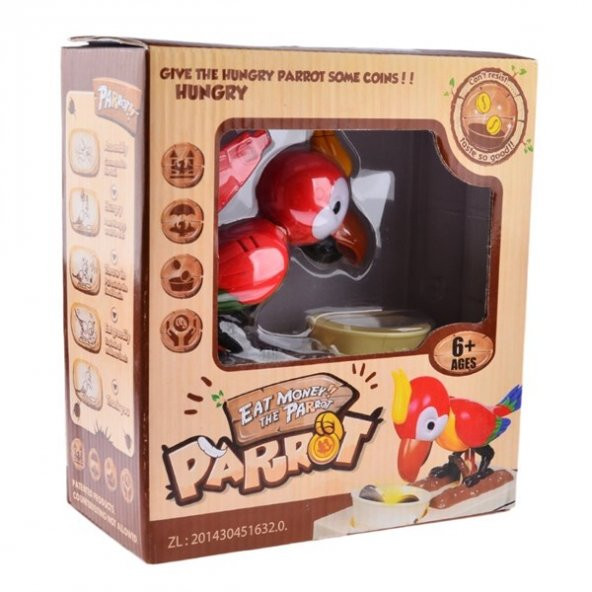 Parrot Piggy Bank Para Yiyen Papağan Kumbara - 2