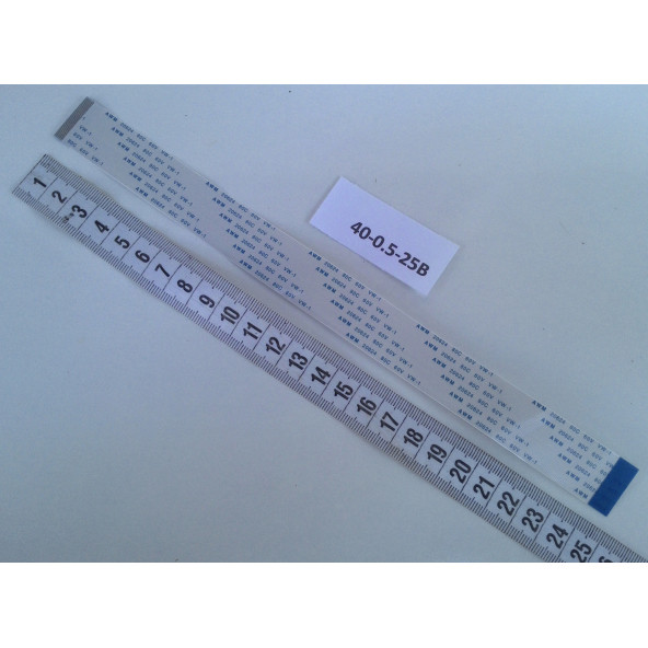 Awm 20624 80C 60V Vw-1 Flex Kablo 40Pin 25Cm 40-0.5-25B - 2