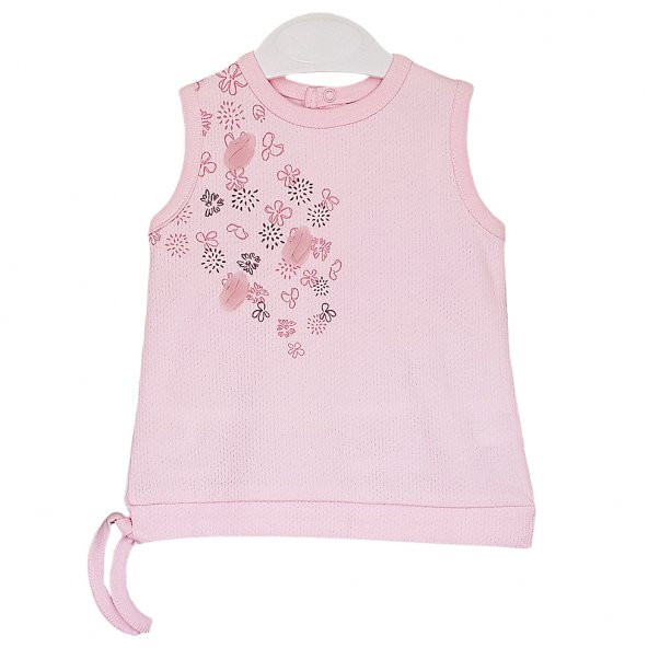 Bibaby Pink Clover Şortlu Bebek Takımı - 2 li - Pembe - 2