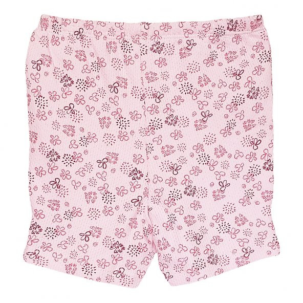 Bibaby Pink Clover Şortlu Bebek Takımı - 2 li - Pembe - 3
