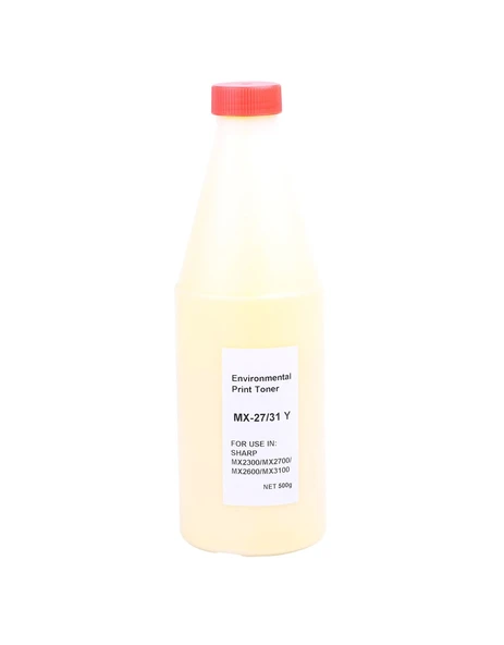 Sharp MX-23GT  25GT  31GT  36GT  60GT  61GT Sarı Dolum Toner Tozu (500gr) - 1
