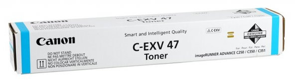 Canon EXV-47 Orjinal Mavi Toner IR-C 250i 350i 355i (8517B002)