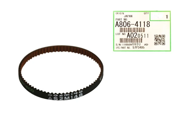 Ricoh MP 7500 Orjinal Timing Belt 6000 7000 8000 9000 9002 9003 7503 A8064118 - 2