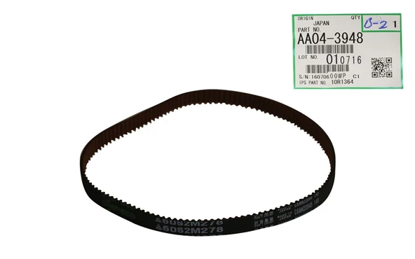 Ricoh MP 7500 Orjinal Timing Belt 6000 7000 8000 9000 9002 9003 7503  0792-4139C - 2