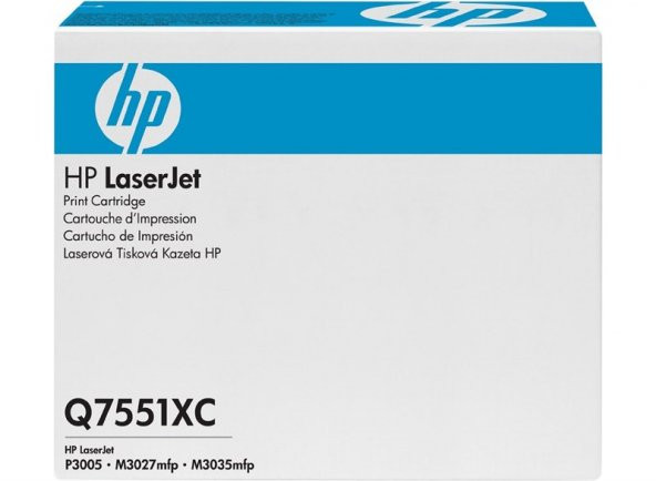 Hp Q7551 XC  51XC  Orjinal Siyah Toner
