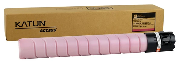 49188-Minolta-Develop TN-221 Katun Kırmızı Toner Bizhub C-227  C-28  +227  +287 - 1