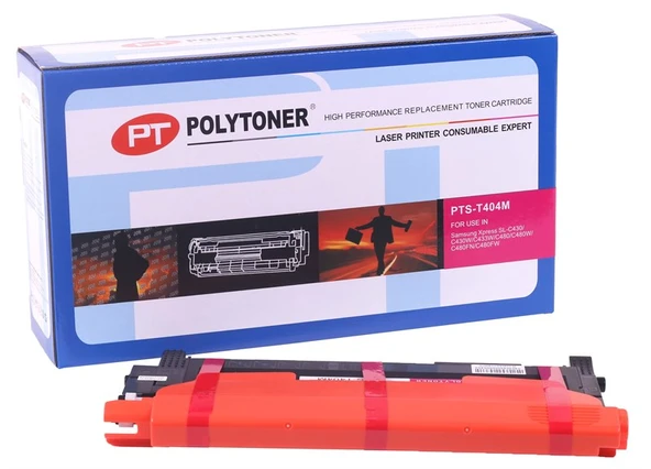 Samsung CLT 404 M Kırmızı Polytoner C 430  C 480  (1K)