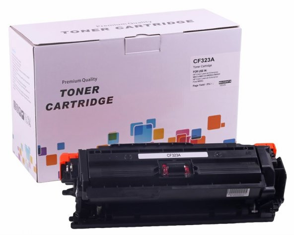 HP CF323A 653A Muadil Toner Kırmızı CZ 256A M651 M680 (16,5k)