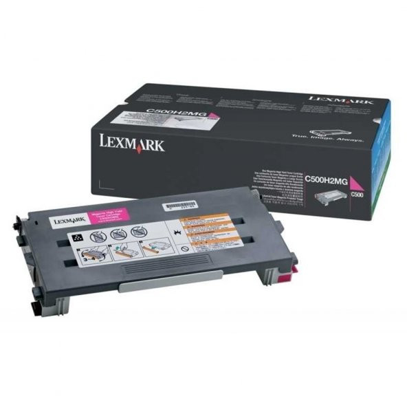 Lexmark C500H2MG Orjinal Kırmızı Toner C500 X500 X502 (3k)