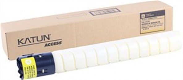 44789-Minolta-Develop TN-512 TN-324 Katun Sarı Toner C258 C308 C368 C454 C554 - 2