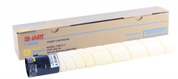 Minolta-Develop TN-512 TN-324 Smart Sarı Toner C258 C308 C368 C454 C554 - 2