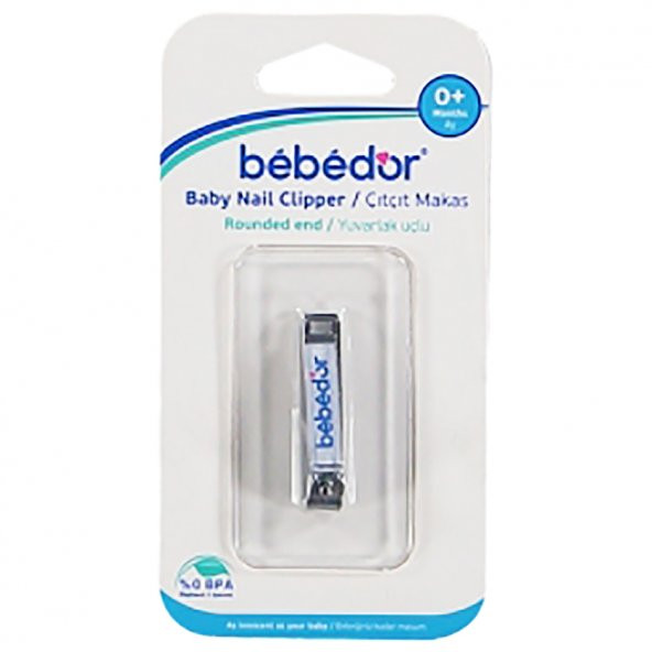 Bebedor Bebek Tırnak Makası - Yuvarlak Uçlu - BPA İçermez - 3