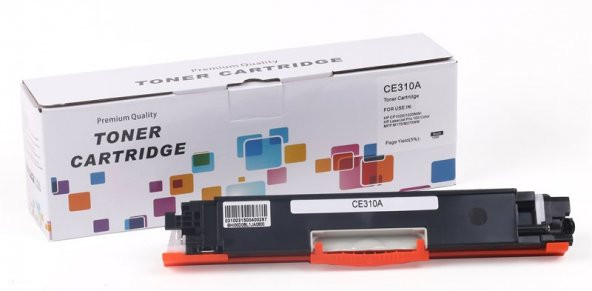 HP CE310A 126A Muadil Siyah Toner CP 1025  CRG 729 Pro 100
