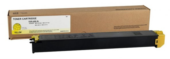 Sharp MX-23GT-YA Smart Sarı Toner MX 2010 2310 3111 2314 2614 3114