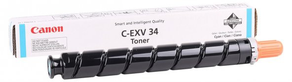 Canon EXV-34 Orjinal Mavi Toner IR-C 2020 2030 2225 2230