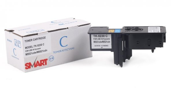 Kyocera Mita TK-5230 Smart Mavi Toner P5021  M5521  2.2K