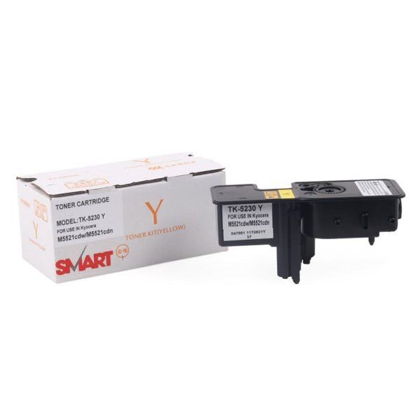 Kyocera Mita TK-5230 Smart Sarı Toner P5021   M5521   2.2K