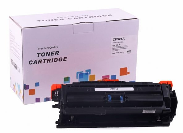 HP CB541A 125A CE321A 128A CF211A 131A Mavi Muadil Toner CM 1415 M276 Pro200