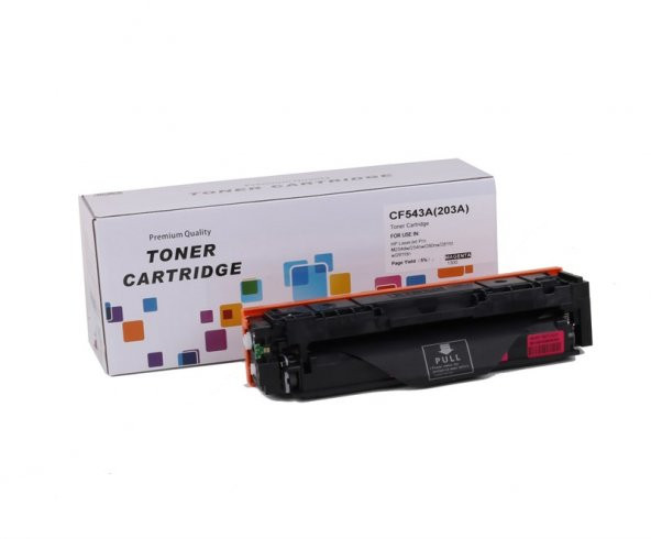 HP CF543A 203A CRG 054 Kırmızı Muadil Toner M254dn 280 281dn LBP621 640 MF645