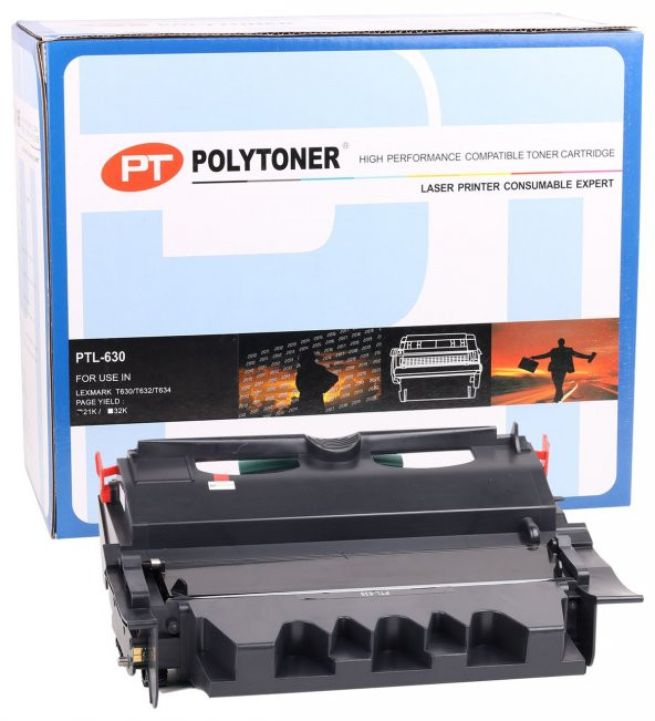 Lexmark T630 Polytoner T632  T634 (21k)