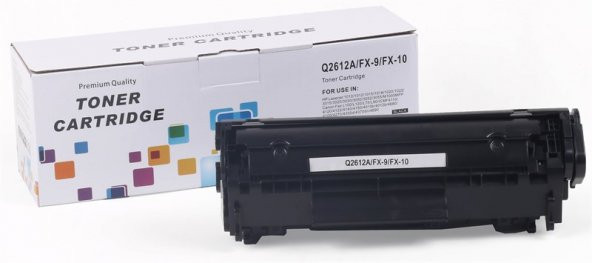 HP Q2612A Muadil Toner LJ 1010 1015 1018 1020 1022 3015 FX-10 CRG-703