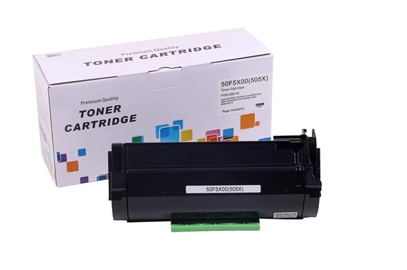 Lexmark 50F5X00  505X  Muadil Toner MS-410  MS-510  MS-610  (10k) - 3