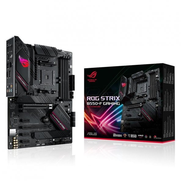 ASUS ROG STRIX B550-F GAMING AMD B550 Soket AM4 DDR4 4600MHz (O.C) ATX Anakart