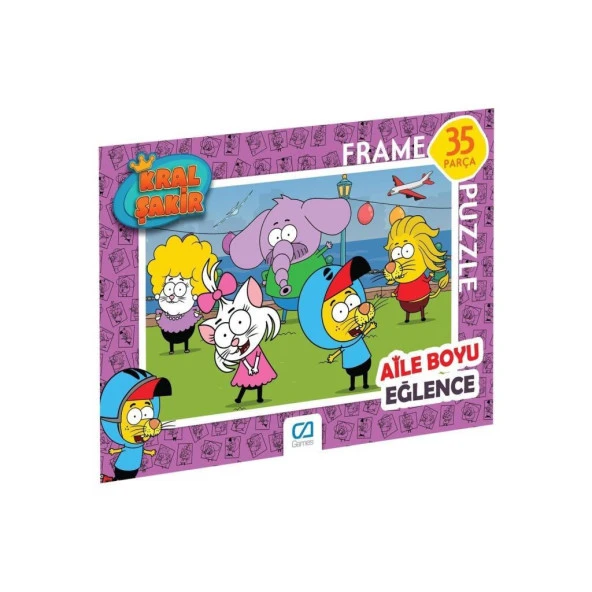 Ca Games Kral Şakir 35 Parça Frame Puzzle-1