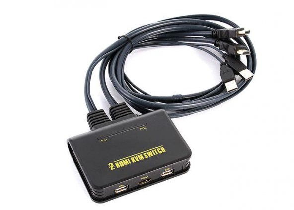 2 Port USB HDMI KVM Switch