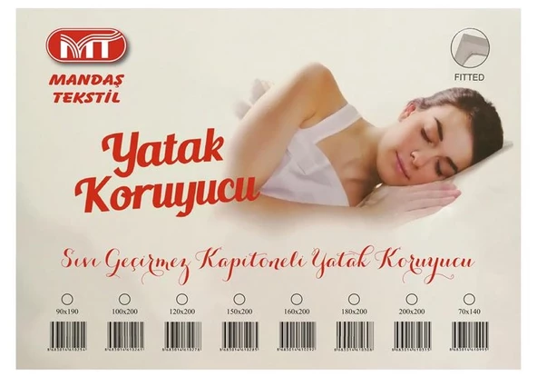 Mandaş Kapitone Fitted Sıvı Geçirmez Bebek Alezi (70x140) - 4