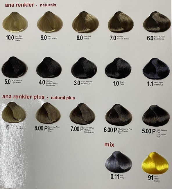 Alix Tüp Saç Boyası 6.01 Koyu Kumral Doğal Küllü 60 ml - 2