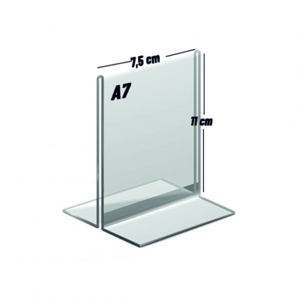 Bestoclass 50 Adet A7 T Tipi Dikey Föylük - Resim 2