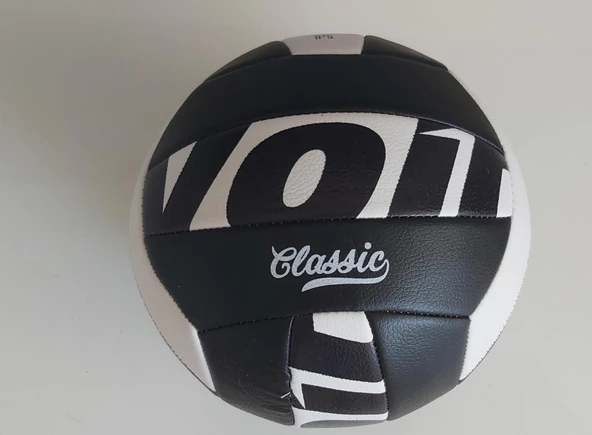 VOİT CLASSIC VOLEYBOL TOPU N5  Siyah - Beyaz