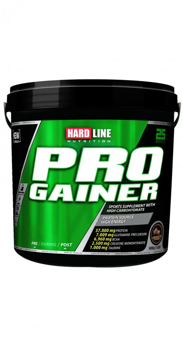 Hardline Progainer 5000 Gr Çikolata Aromalı Mass Gainer Kilo Almaya Yardımcı Karbonhidrat Tozu