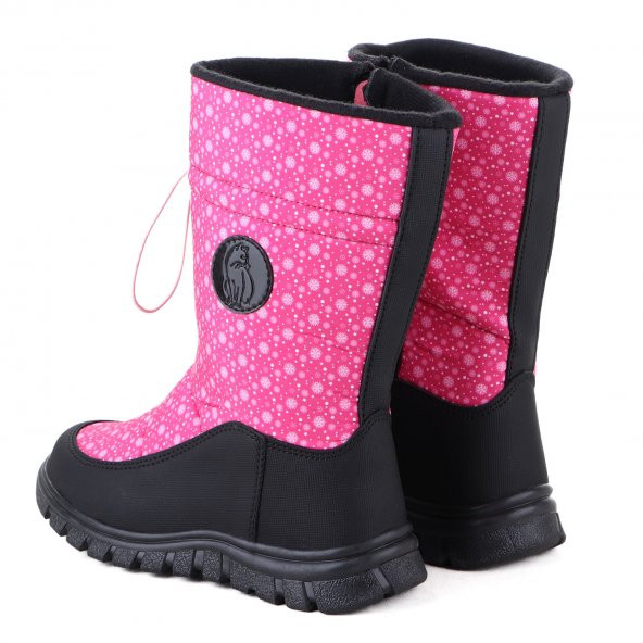Vojo Ria Sıcak Astarlı Rahat Taban Fermuarlı Çocuk Kar Botu - 2