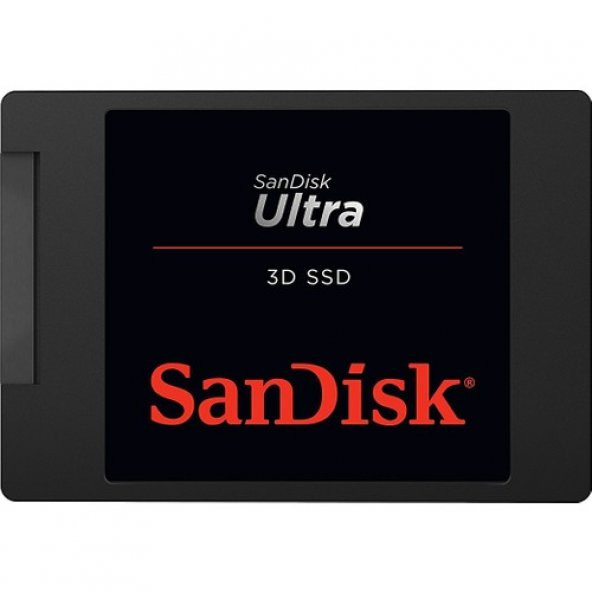 SanDisk Ultra 3D 500GB 560MB-530MB/s Sata 3 2.5" SSD (SDSSDH3-500G-G25)AÇIK ÜRÜN SIFIR ÜRÜNDÜR